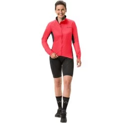 VAUDE Furka Air Jacket Women, Rouge -ÉQUIPEMENT DE CYCLISME vaude furka air jacket women flame 5