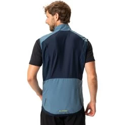VAUDE Kuro Air Vest Men, Bleu -ÉQUIPEMENT DE CYCLISME vaude kuro air vest men blue gray 4