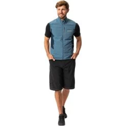 VAUDE Kuro Air Vest Men, Bleu -ÉQUIPEMENT DE CYCLISME vaude kuro air vest men blue gray 5