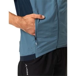 VAUDE Kuro Air Vest Men, Bleu -ÉQUIPEMENT DE CYCLISME vaude kuro air vest men blue gray 6