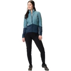 VAUDE Kuro Insulation Veste Femme, Bleu -ÉQUIPEMENT DE CYCLISME vaude kuro insulation jacket women cloudy blue 7