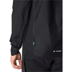 VAUDE Kuro Veste De Pluie Homme, Noir -ÉQUIPEMENT DE CYCLISME vaude kuro rain jacket men black 6