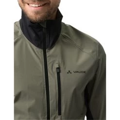 VAUDE Kuro Veste De Pluie Homme, Olive -ÉQUIPEMENT DE CYCLISME vaude kuro rain jacket men khaki 6