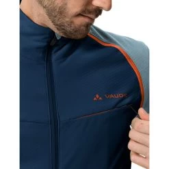 VAUDE Kuro Veste Softshell Zip-Off Homme, Bleu -ÉQUIPEMENT DE CYCLISME vaude kuro softshell zip off jacket men cloudy blue 5