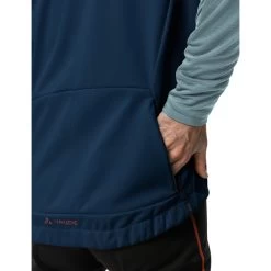 VAUDE Kuro Veste Softshell Zip-Off Homme, Bleu -ÉQUIPEMENT DE CYCLISME vaude kuro softshell zip off jacket men cloudy blue 6