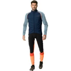 VAUDE Kuro Veste Softshell Zip-Off Homme, Bleu -ÉQUIPEMENT DE CYCLISME vaude kuro softshell zip off jacket men cloudy blue 7