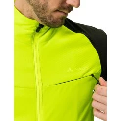 VAUDE Kuro Veste Softshell Zip-Off Homme, Jaune/noir 11 VAUDE Kuro Veste Softshell Zip-Off Homme, Jaune/noir -ÉQUIPEMENT DE CYCLISME vaude kuro softshell zip off jacket men neon yellow 5