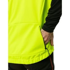 VAUDE Kuro Veste Softshell Zip-Off Homme, Jaune/noir 12 VAUDE Kuro Veste Softshell Zip-Off Homme, Jaune/noir -ÉQUIPEMENT DE CYCLISME vaude kuro softshell zip off jacket men neon yellow 6