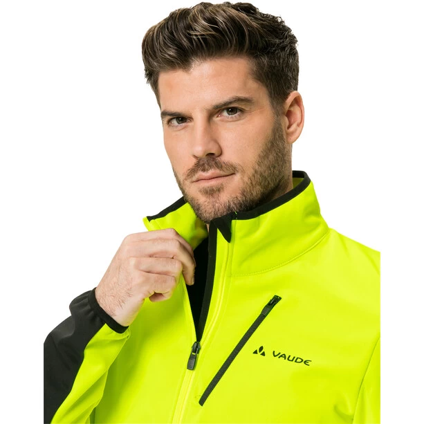 VAUDE Matera Veste Softshell Homme, Jaune 6 VAUDE Matera Veste Softshell Homme, Jaune – Image 4