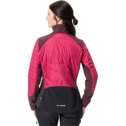 VAUDE Minaki III Veste Femme, Rose/rouge -ÉQUIPEMENT DE CYCLISME vaude minaki iii jacket women crimson red 4