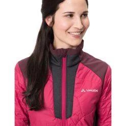 VAUDE Minaki III Veste Femme, Rose/rouge -ÉQUIPEMENT DE CYCLISME vaude minaki iii jacket women crimson red 5