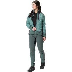 VAUDE Minaki III Veste Femme, Bleu Pétrole -ÉQUIPEMENT DE CYCLISME vaude minaki iii jacket women dusty moss 4