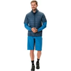 VAUDE Minaki Veste Légère Homme, Bleu -ÉQUIPEMENT DE CYCLISME vaude minaki light jacket men dark sea 7