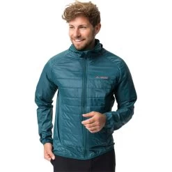 VAUDE Minaki Light Jacket Men, Bleu Pétrole -ÉQUIPEMENT DE CYCLISME vaude minaki light jacket men mallard green 3