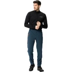 VAUDE Minaki Pantalon Homme, Bleu -ÉQUIPEMENT DE CYCLISME vaude minaki pants men dark sea 7