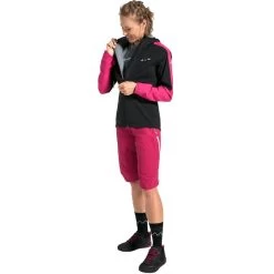 VAUDE Moab II Veste De Pluie Femme, Noir/rose -ÉQUIPEMENT DE CYCLISME vaude moab ii rain jacket women black 4