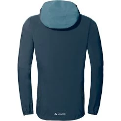 VAUDE Moab II Rain Jacket Women, Bleu