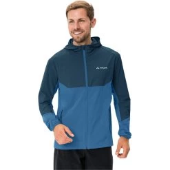 VAUDE Moab IV Veste Homme, Bleu 9 VAUDE Moab IV Veste Homme, Bleu -ÉQUIPEMENT DE CYCLISME vaude moab iv jacket men dark sea 3