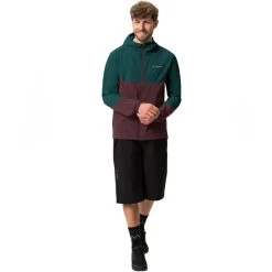 VAUDE Moab IV Jacket Men, Rouge/vert -ÉQUIPEMENT DE CYCLISME vaude moab iv jacket men mallard green 5