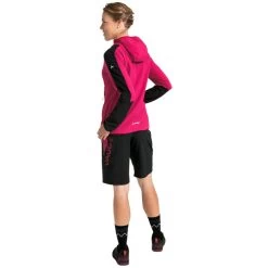 VAUDE Moab IV Veste Femme, Rose/noir -ÉQUIPEMENT DE CYCLISME vaude moab iv jacket women bramble 4