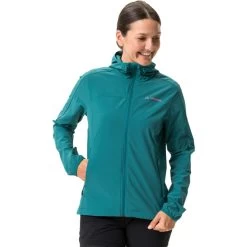 VAUDE Moab IV Jacket Women, Vert -ÉQUIPEMENT DE CYCLISME vaude moab iv jacket women cassis 3