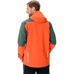 VAUDE Moab Veste Imperméable Homme, Bleu Pétrole -ÉQUIPEMENT DE CYCLISME vaude moab rain jacket men dusty forest 4