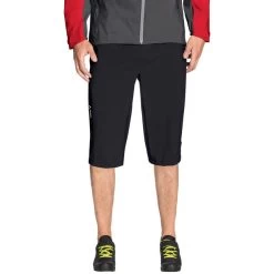 VAUDE Moab Short Imperméable Homme, Noir -ÉQUIPEMENT DE CYCLISME vaude moab rain shorts men black 1