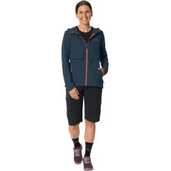 VAUDE Moab Veste à Manches Amovibles Femme, Bleu -ÉQUIPEMENT DE CYCLISME vaude moab zip off jacket women dark sea 7