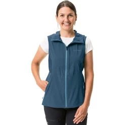 VAUDE Moab Zip-Off Jacket Women, Bleu -ÉQUIPEMENT DE CYCLISME vaude moab zip off jacket women dark sea uni 7