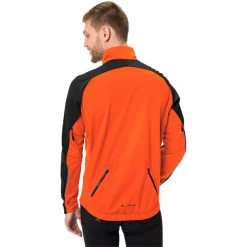 VAUDE Posta VI Veste Softshell Homme, Orange 10 VAUDE Posta VI Veste Softshell Homme, Orange -ÉQUIPEMENT DE CYCLISME vaude posta vi softshell jacket men neon orange 4