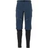 VAUDE Virt II Pantalon Softshell Homme, Bleu/noir -ÉQUIPEMENT DE CYCLISME vaude virt ii softshell pants men dark sea 5