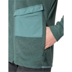 VAUDE Yaras Veste Polaire Femme, Bleu Pétrole -ÉQUIPEMENT DE CYCLISME vaude yaras fleece jacket women dusty moss 6