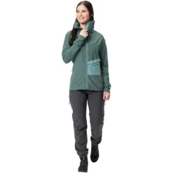 VAUDE Yaras Veste Polaire Femme, Bleu Pétrole -ÉQUIPEMENT DE CYCLISME vaude yaras fleece jacket women dusty moss 7