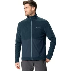 VAUDE Yaras II Veste Polaire Homme, Bleu -ÉQUIPEMENT DE CYCLISME vaude yaras ii fleece jacket men dark sea 3
