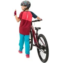 VAUDE Yaras Pantalon Stretch à Fermeture éclair Enfant, Bleu -ÉQUIPEMENT DE CYCLISME vaude yaras stretch zip off pants kids arctic blue 4