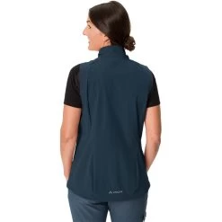 VAUDE Yaras Veste Femme, Bleu -ÉQUIPEMENT DE CYCLISME vaude yaras vest women dark sea 4