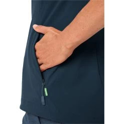 VAUDE Yaras Veste Femme, Bleu -ÉQUIPEMENT DE CYCLISME vaude yaras vest women dark sea 6