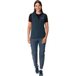 VAUDE Yaras Veste Femme, Bleu -ÉQUIPEMENT DE CYCLISME vaude yaras vest women dark sea 7