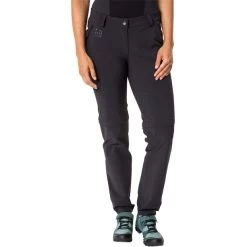 VAUDE Yaras Pantalon à Fermeture éclair Femme, Noir -ÉQUIPEMENT DE CYCLISME vaude yaras zip off pants women black 3