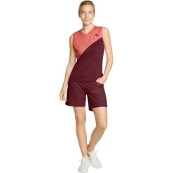 Ziener Neja X-Function Short Femme, Rouge -ÉQUIPEMENT DE CYCLISME ziener neja x function shorts women velvet red 5