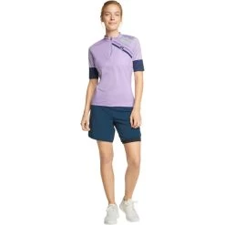 Ziener Neska X-Gel Short Femme, Bleu -ÉQUIPEMENT DE CYCLISME ziener neska x gel shorts women hale navy 5
